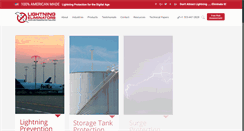 Desktop Screenshot of lightningprotection.com
