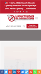 Mobile Screenshot of lightningprotection.com
